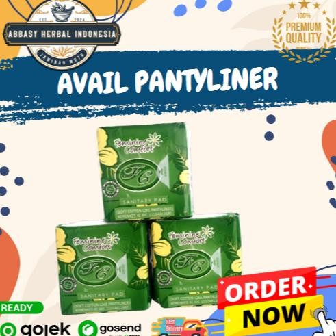 Avail Pantyliner | Avail Hijau Per Pcs | Hibis Pantyliner