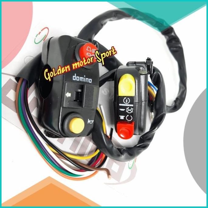 saklar set kiri kanan Domino Universal sonic ninja vixion cb tiger fu