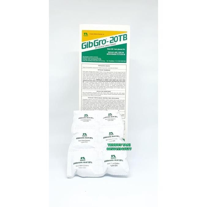 Gibgro 20 Tablet ZAT PENGATUR TUMBUH