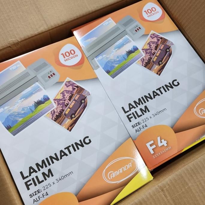 

Terlaris! Plastik Laminating F4 Amanda 100 Micron