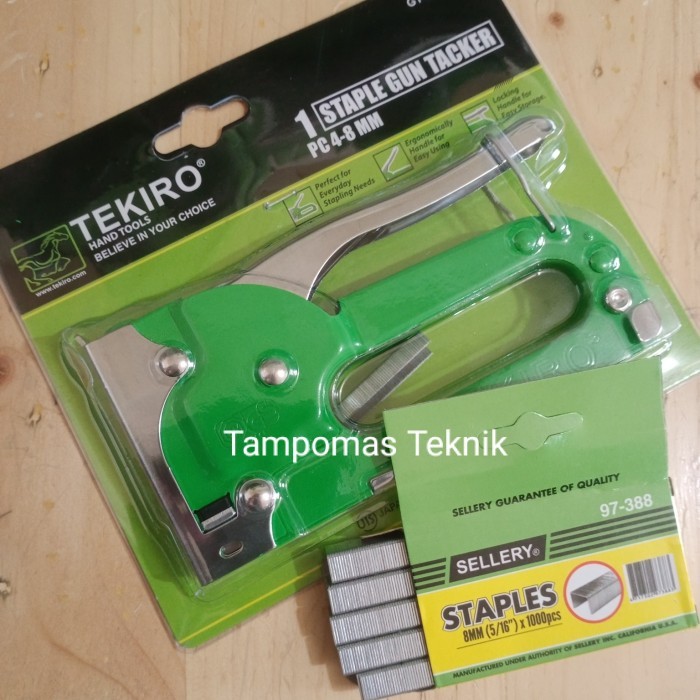 

Staples Tembak Staples Jok Steples Gun Bonus Isi Staples