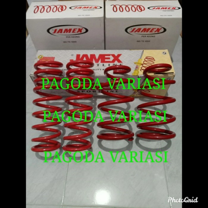 PAKET PER KEONG COIL SPRING JAMEX EMPUK KIJANG INNOVA BENSIN DPN-BLK