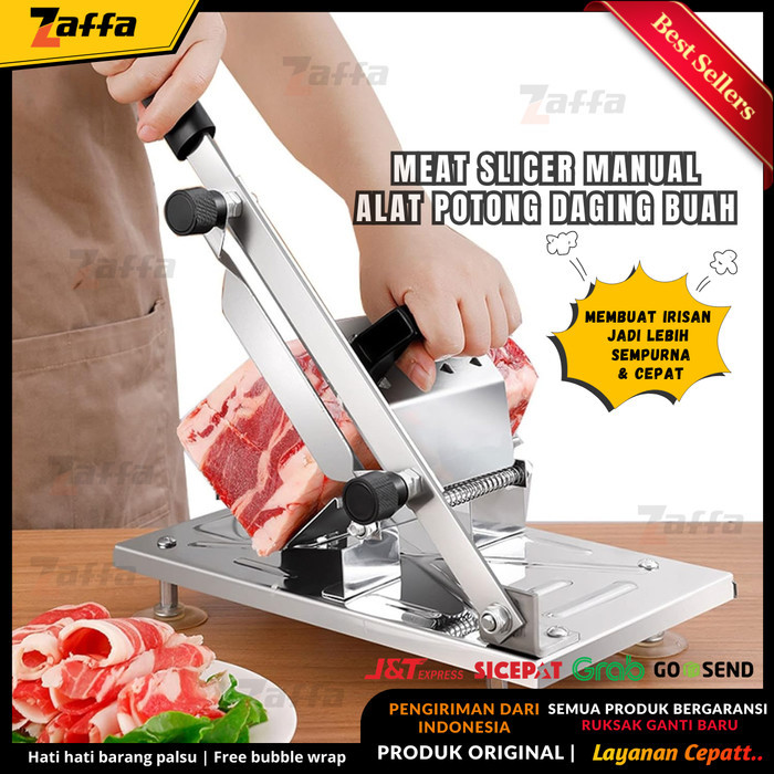 Ready Stock Alat Potong Daging Beku/ Pemotong Daging Sayur Buah Manual/ Meat Slice