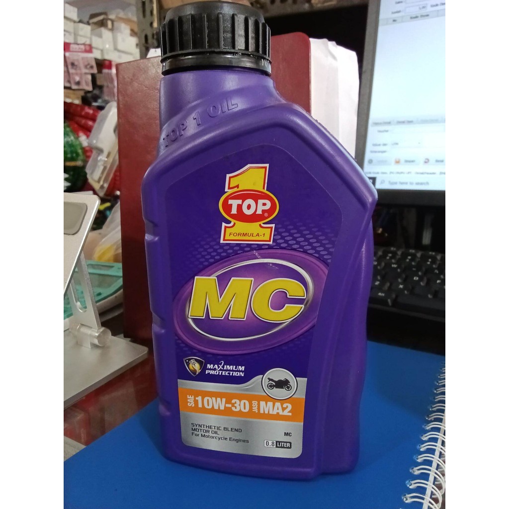 TOP 1 OLI SMO MC SPORT 10W-30 0.8L