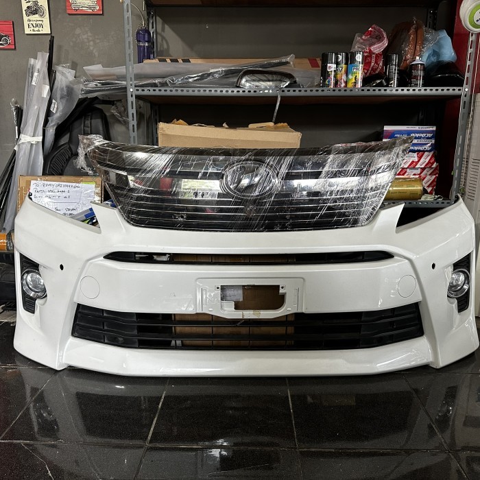 Paket upgrade KE VELLFIRE ZG , fullset . Anh20 , bumper vellfire grill