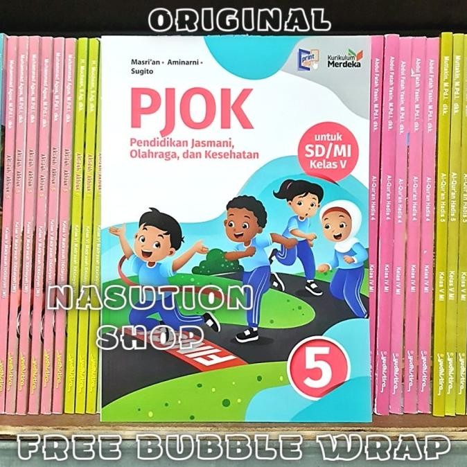 

DISKON Buku PJOK Untuk Kelas 5 SD/MI Erlangga Kurikulum Merdeka - Penjasorkes TERLENGKAP