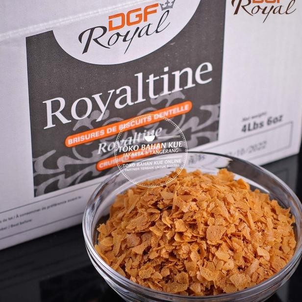 

Dgf La Royaltine 100Gr Crunchy Flae Bicuit Waffle Crunch Topg