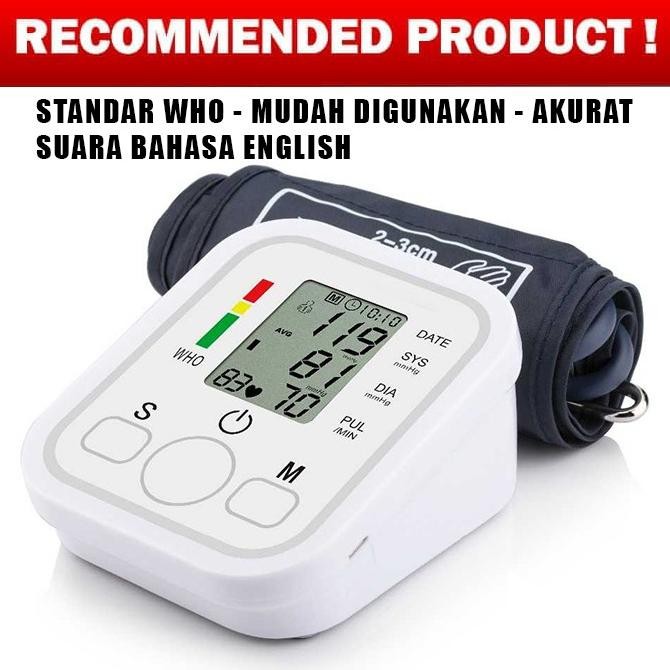 Tensimeter Digital Alat Tensi Cek Tekanan Darah Digital Original Terlaris