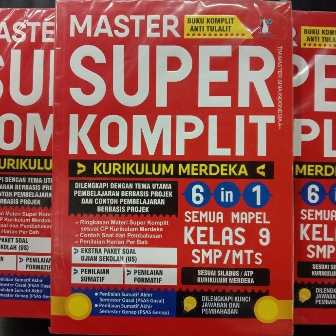 

TERLENGKAP Buku Kumpulan Soal Ujian Sekolah Kelas 9 SMP US Berdasar Kemendikbud BERGARANSI
