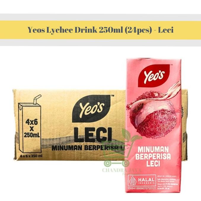 

Yeos Lychee 250Ml (24Pcs) - Yeo'S Leci Stok Terbatas
