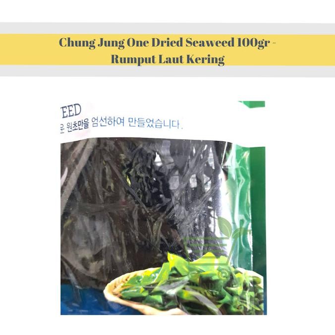 

Chung Jung One Dried Seaweed 100Gr - Rumput Laut Kering / Miyeok Stok Terbatas
