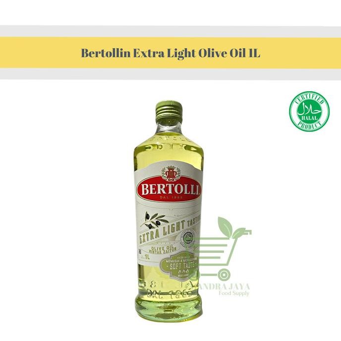 

Bertolli Extra Light Olive Oil 1 Liter. Stok Terbatas