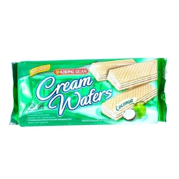 

KHONG GUAN CREAM WAFERS COCONUT 240G