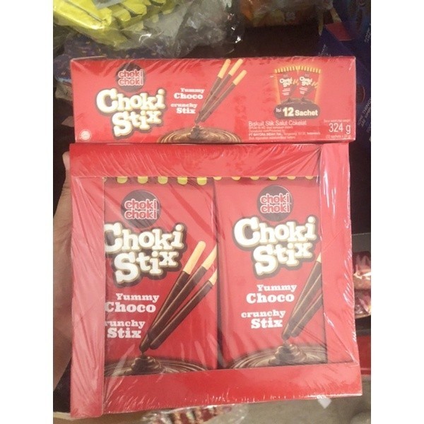 

CHOKI CHOKI STIX YUMMY CHOCO 324G