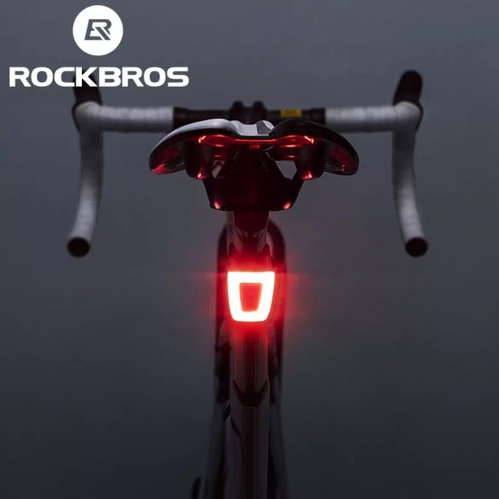 Promo Lampu Sepeda Led Rockbros Lampu Belakang