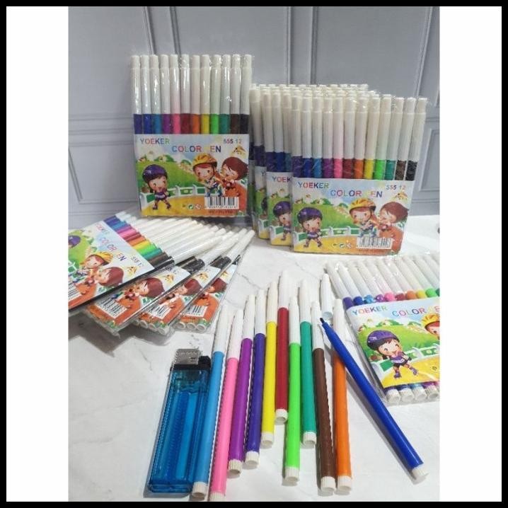 

SPIDOL 12WARNA MURAH/spidol fancy/spidol snowman