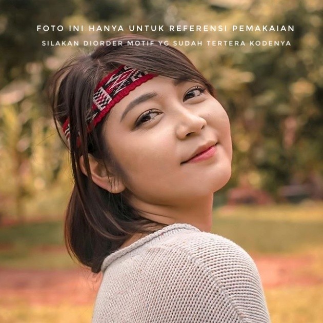 Ikat Kepala Etnik Tenun Sortali Batak