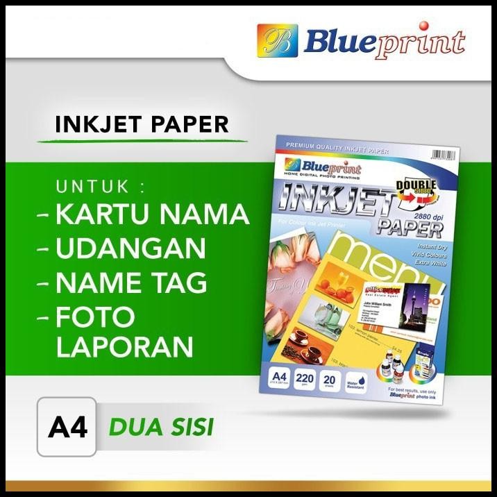 

Blueprint BP-DSIPA4220 Double Sided Inkjet Paper A4