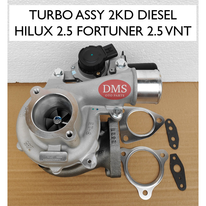 TURBO HILUX VNT 2.5 FORTUNER VNT 2KD TURBO CHARGER HILUX VNT 2KD 4x4