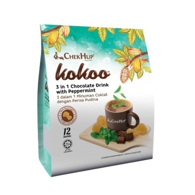 

Che Hup Ooo 3In1 Chocolate Drin With Peppernt 12 30 Gram