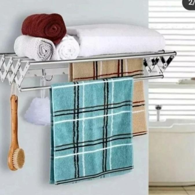 

PROMO RAK HANDUK TARIK STAINLESS 70 CM JEMURAN TARIK