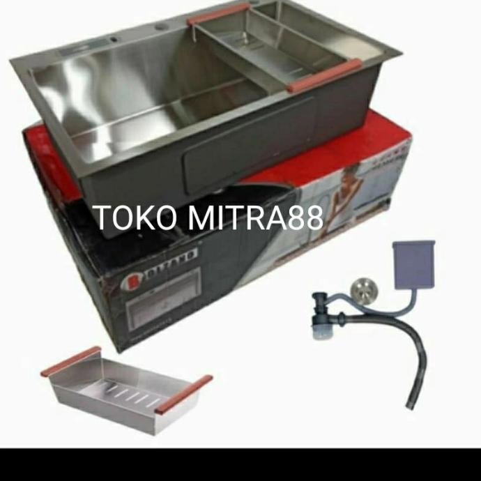 

PROMO KITCHEN SINK BOLZANO VENIS 8050 STAINLES 1 LOBANG BESAR