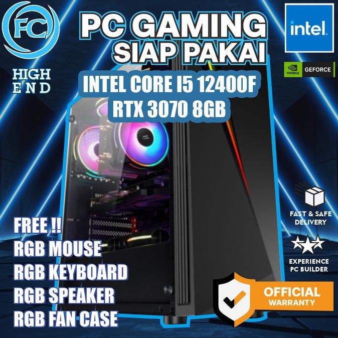 

PROMO PC GAMING I5 | I5-12400F | 16GB | RTX 3070 8GB NVIDIA