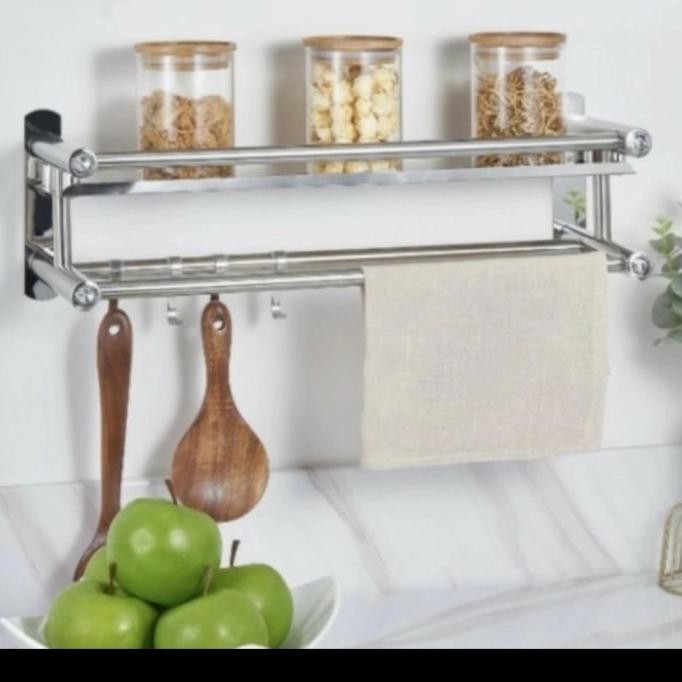 

PROMO RAK BUMBU SERBAGUNA/RAK SABUN STAINLES