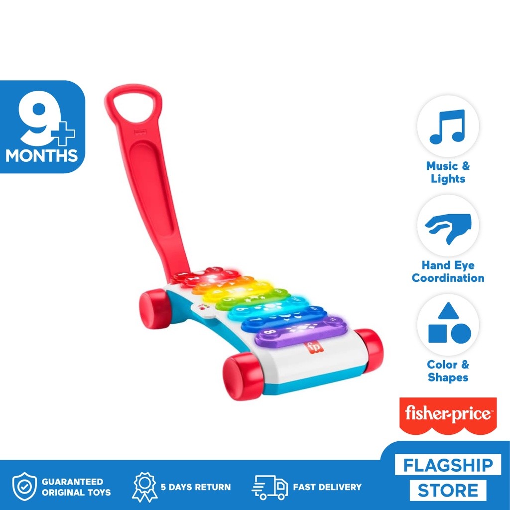 Fisher Price Giant Light-Up Xylophone - Mainan Edukasi Bayi