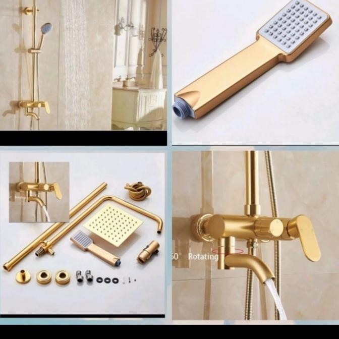 

PROMO SHOWER COLUM GOLD KUNINGAN/SHOWER TIANG PANAS DINGIN