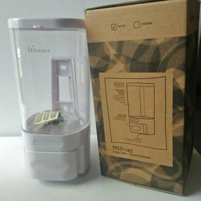 

PROMO TEMPAT SABUN CAIR SINGLE WSD 145 WHITE WASSER