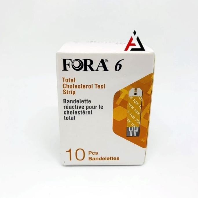 Strip Kolestrol Fora 6 Plus Isi 10 Pcs / Strip Cholestrol Fora 6 Plus Original Terlaris