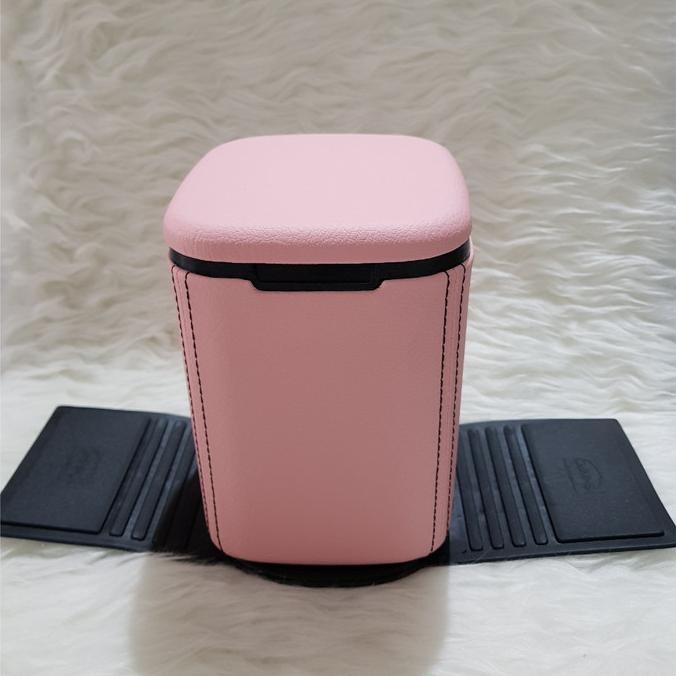 TEMPAT SAMPAH MOBIL WARNA PINK