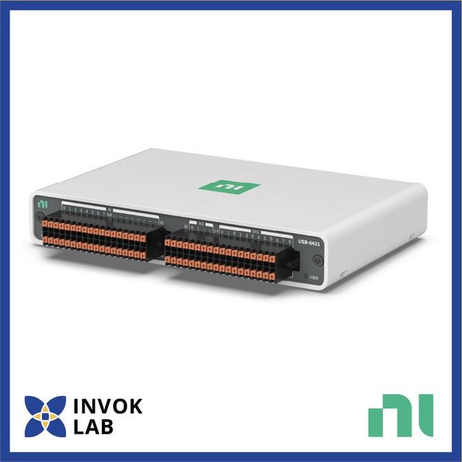 

PROMO NI NATIONAL INSTRUMENTS USB-6421 16-BIT, 250KS/S (16 AI, 2 AO, 16 DIO) MIODAQ, USB MULTIFUNCTION I/O DEVICE