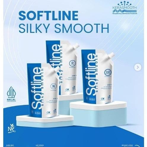 NR Softline Silky Smooth 500gr Smoothing Keratin / Rebonding / Pelurus Rambut P67JM