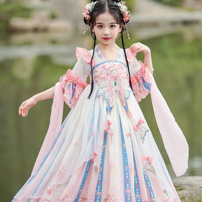 Dress Cheongsam Hanfu Anak