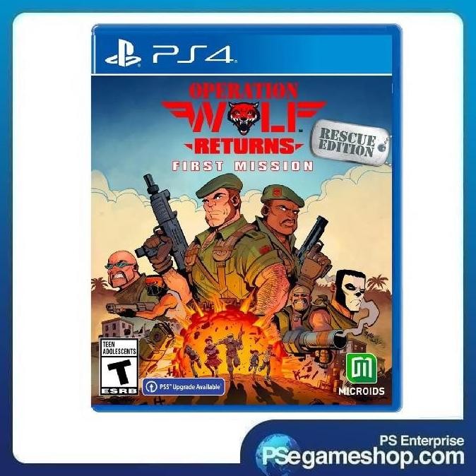 

PROMO PS4 OPERATION WOLF RETURNS FIRST MISSION (RESCUE EDITION)