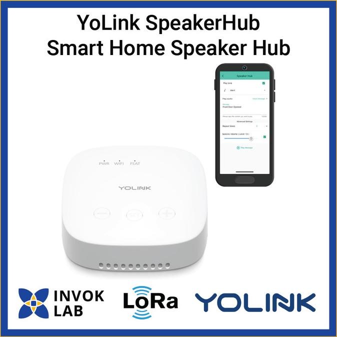 

PROMO YOLINK LORA SMART HOME SPEAKERHUB AUDIO HUB