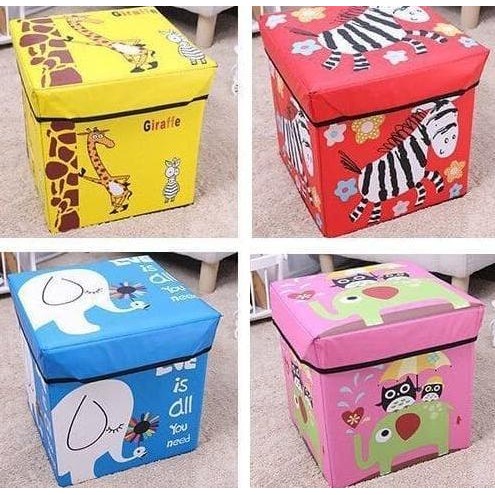 

Animal Toy Storage Box / Tempat Mainan / Majalah / Box Organizer Duduk Tersedia