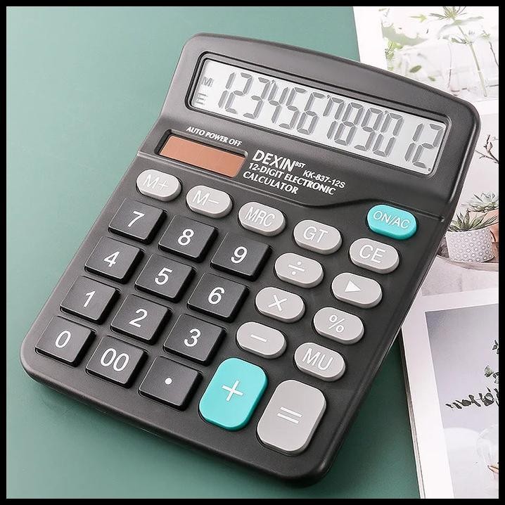 

Kalkulator Elektronik Solar Calculator 12 Digit - Kk-837-12S