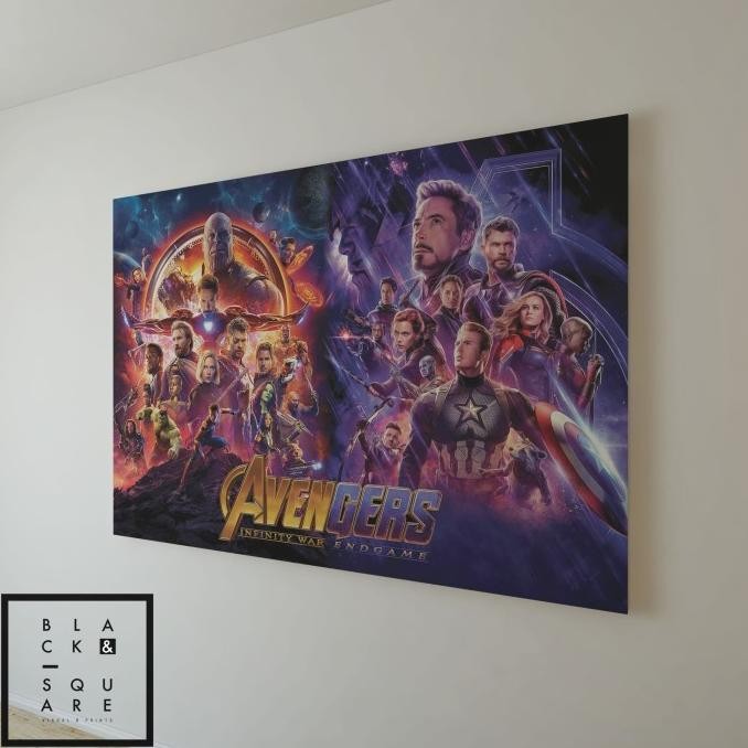 Avengers Poster - Combination - Infinity War & Endgame - PREMIUM A0