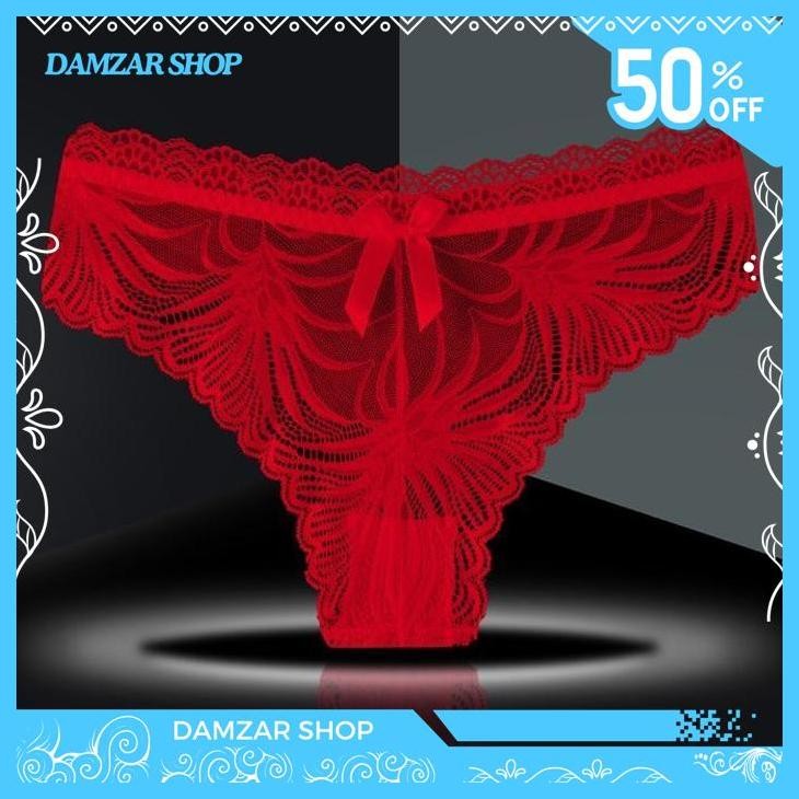 CELANA DALAM WANITA UKURAN JUMBO SEKSI  RENDA CD MID WAIST C112 PRODUK TERBAIK