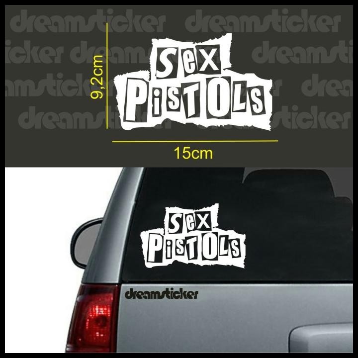 

DISKON STICKER STIKER MUSIK BAND SEX PISTOLS !!!!