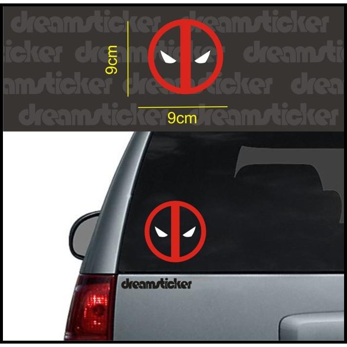 

TERBARU STICKER STIKER DEADPOOL LOGO