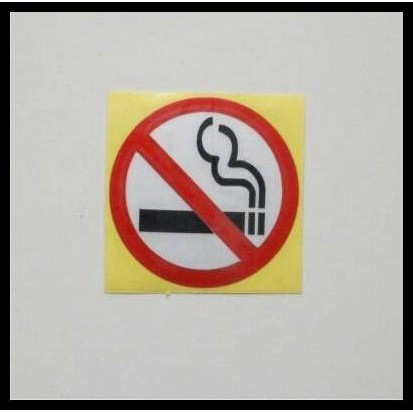 

HOT DEAL STICKER NO SMOKING (NS 01) !!