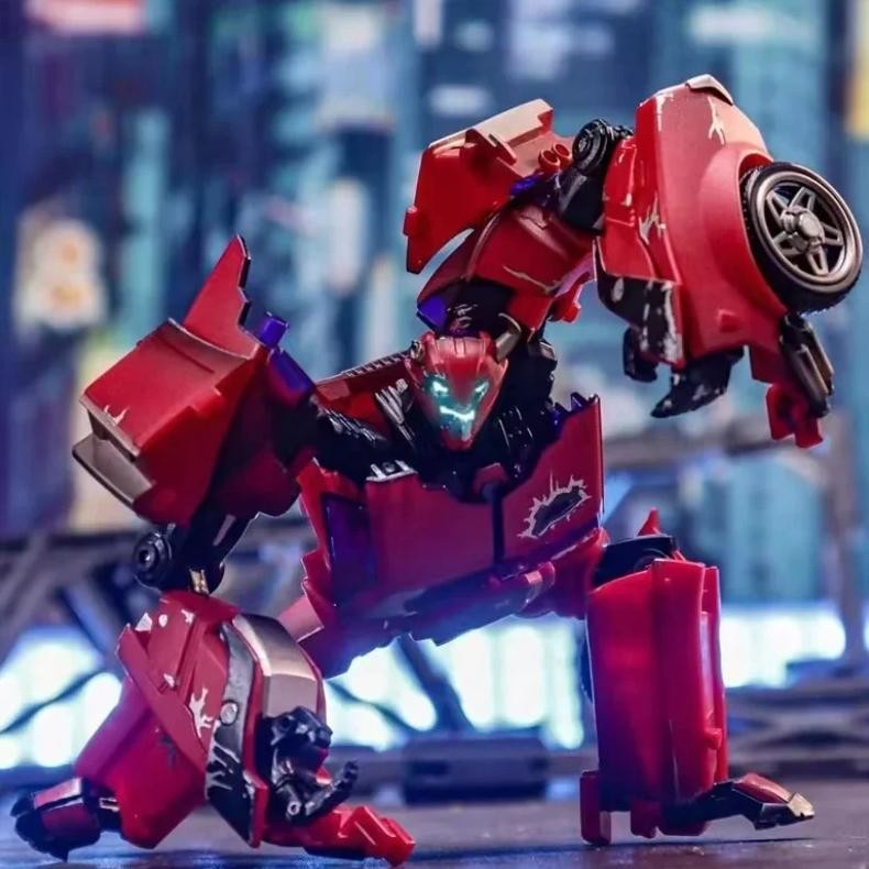 apc toys transformation apc red gladiator zombie version one cliffjumper action figure in box