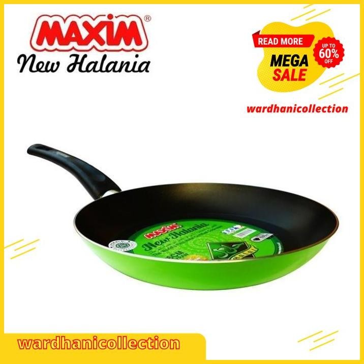 FRYPAN MAXIM NEW HALANIA 26 CM TEFLON WAJAN PENGGORENGAN ANTI LENGKET BEST SELLER 