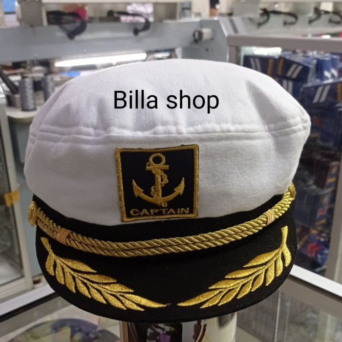 topi popeye putih