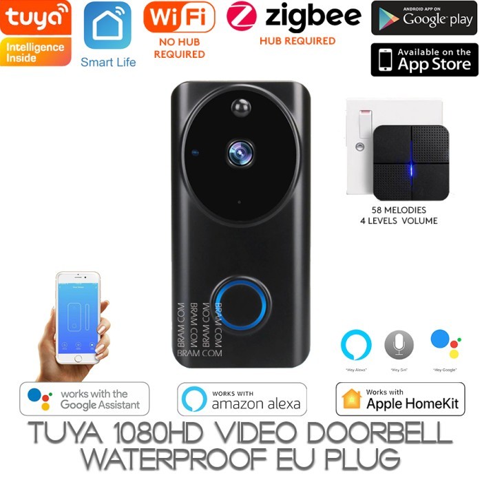 #Produk Berkualitas Tuya Video Doorbell Waterproof