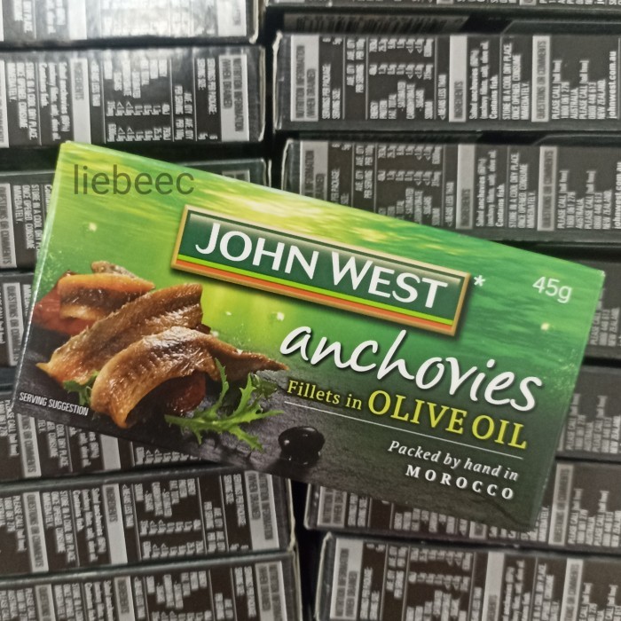 

John Wet Anchovie Fillet In O Oil 45Gr 45 Gr Anchovy Teri
